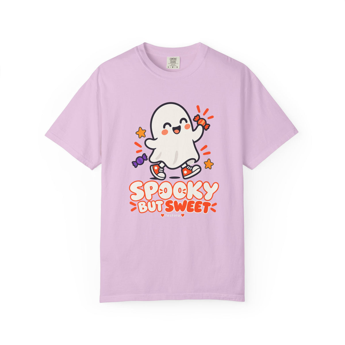 Spooky but Sweet Ghost T-Shirt | Cute Halloween Graphic Tee