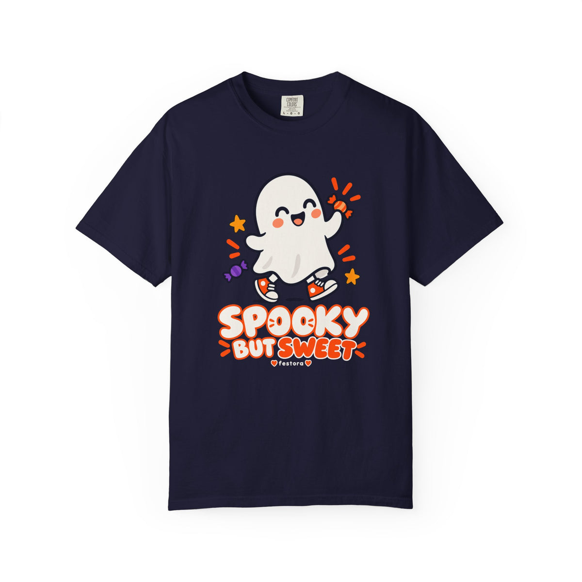Spooky but Sweet Ghost T-Shirt | Cute Halloween Graphic Tee