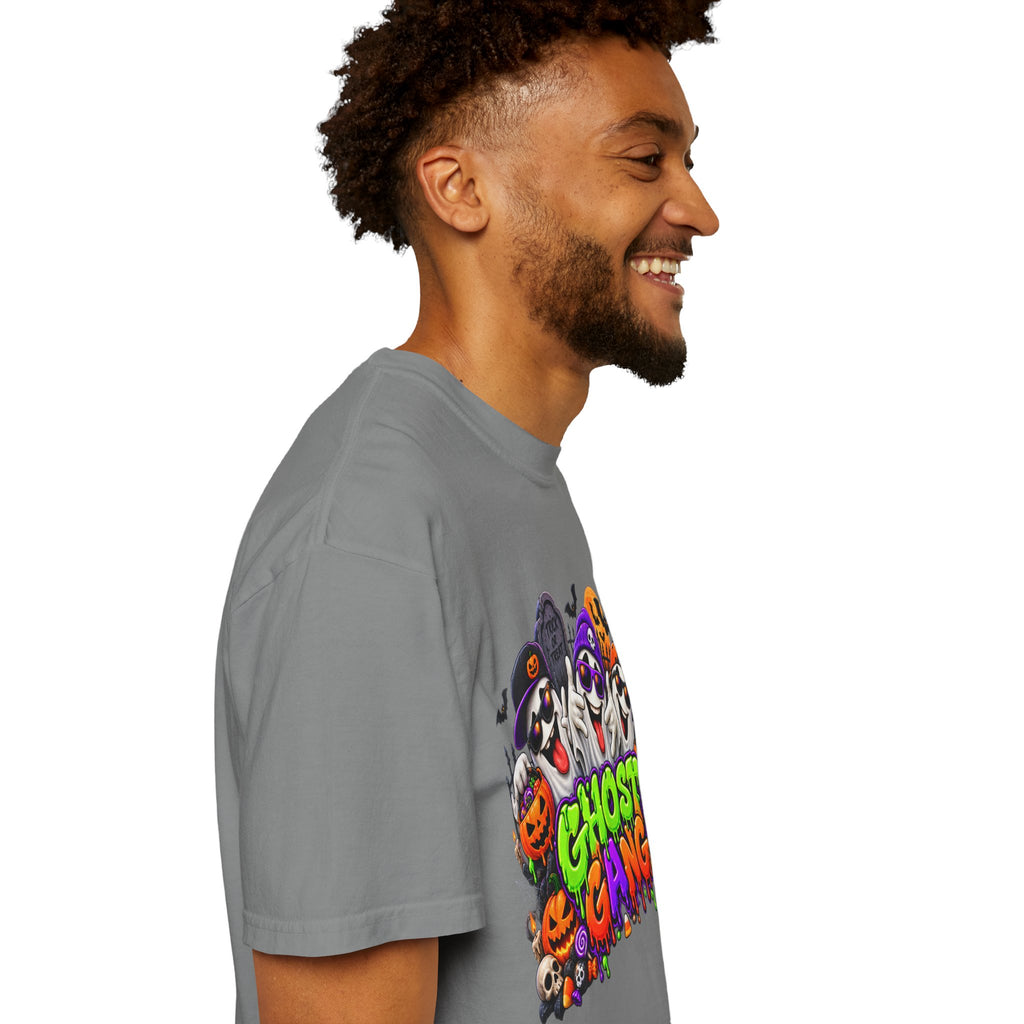 Ghost Gang Halloween T-Shirt – Funny Colorful Ghost Graphic Tee