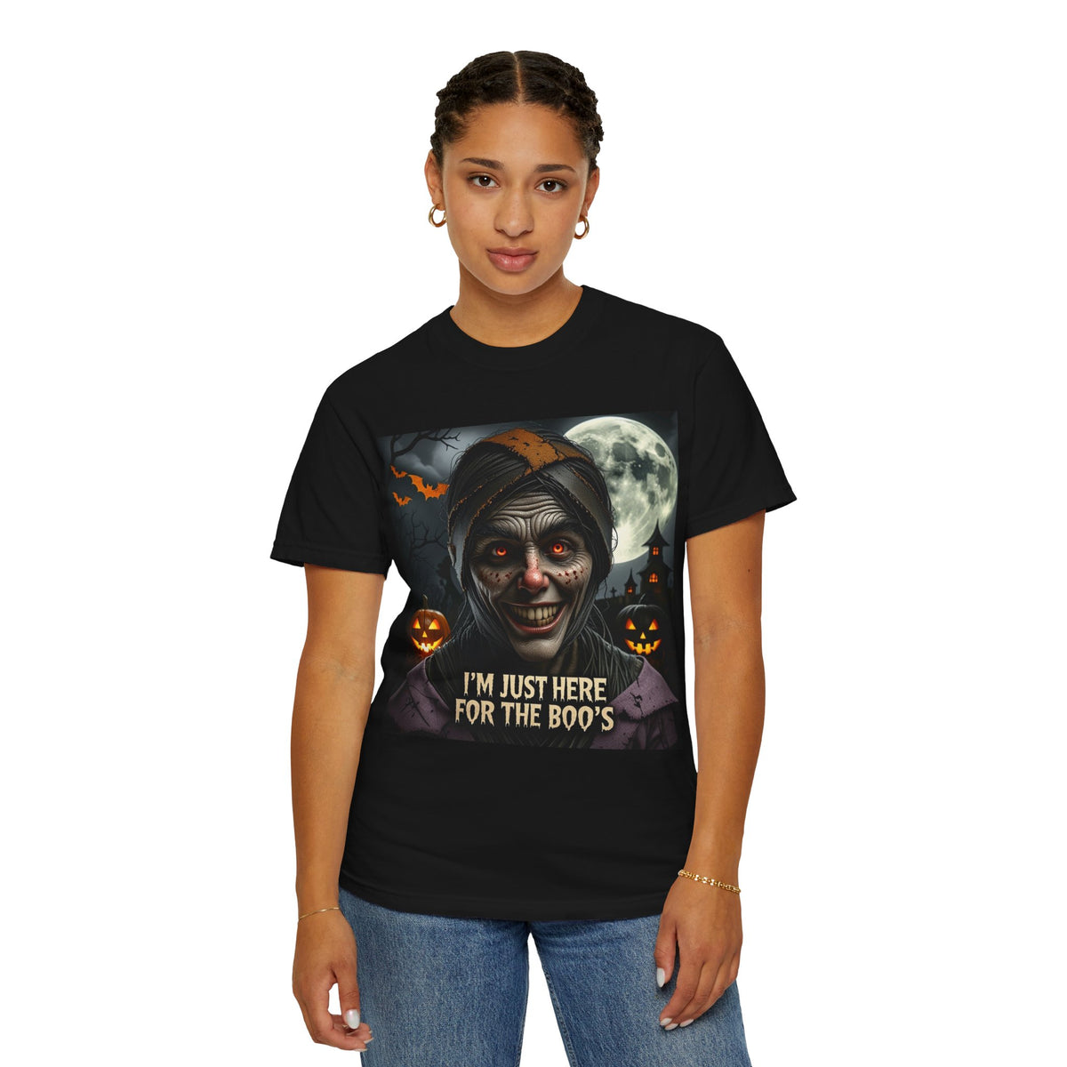 Halloween Boo's T-Shirt — Creepy Haunted Night Graphic Tee