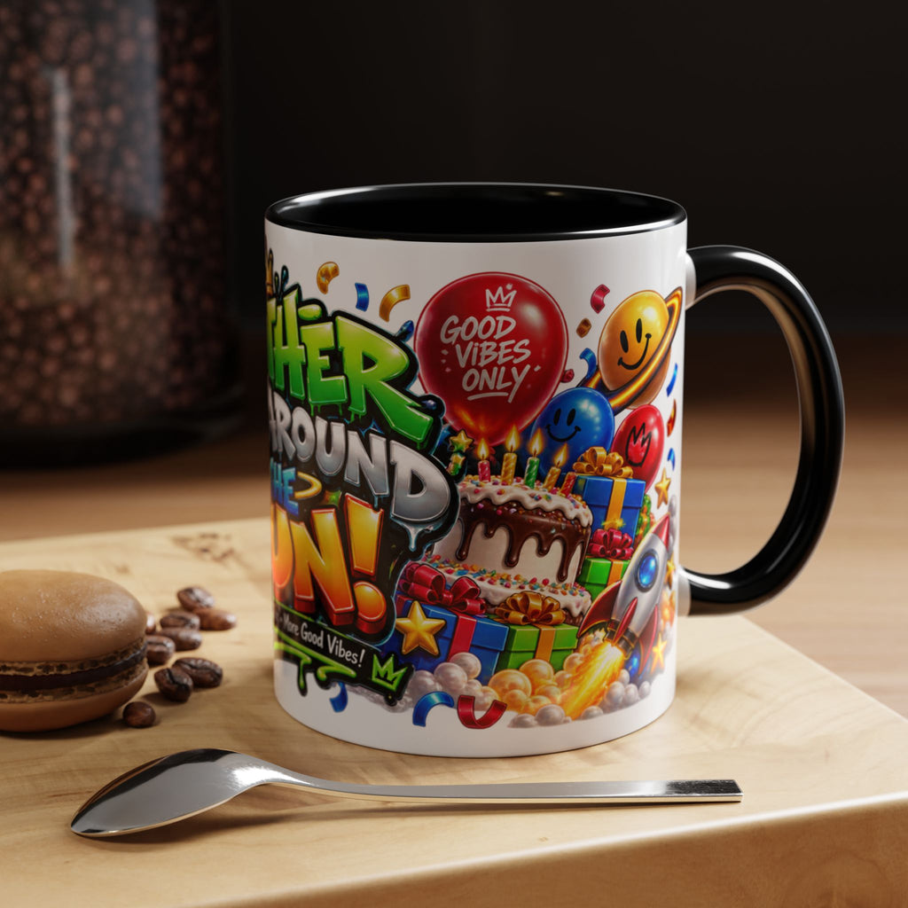 Festora Alien Birthday Mug – Another Trip Around the Sun Coffee Cup