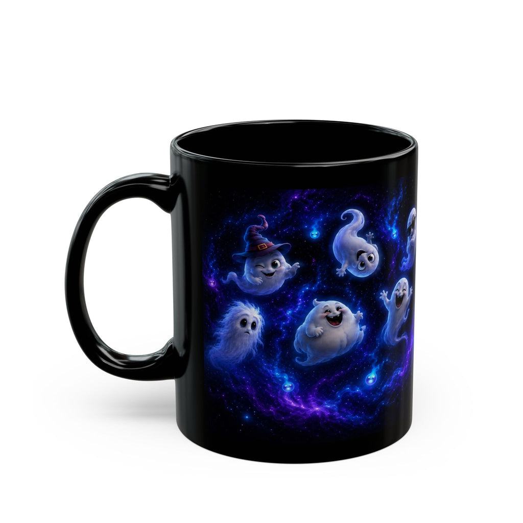 Ghost Galaxy Mug — Cute Space Spirit Coffee Cup (11oz, 15oz)