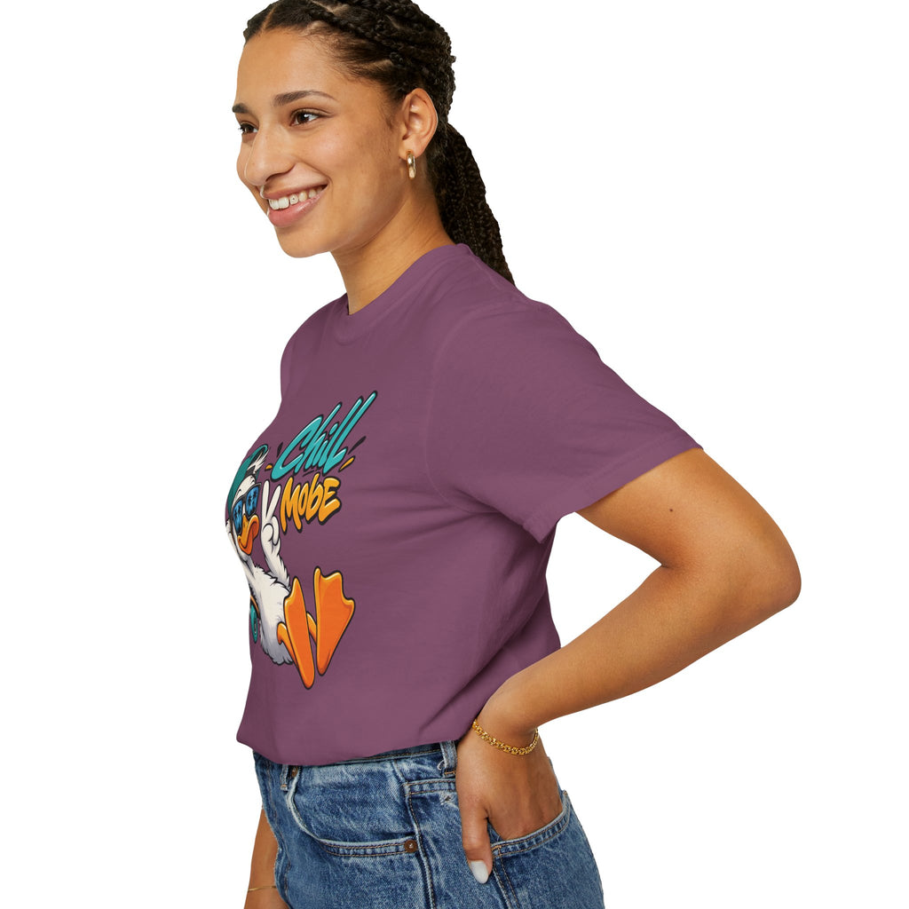 Chill Mode Duck Graphic T-Shirt | Festora Everyday