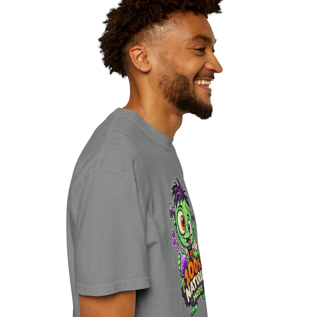 100% Natural. Mostly. – Cute Halloween Lab Monster T-Shirt
