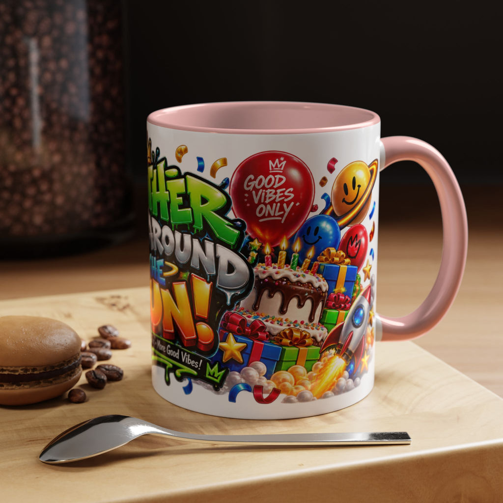 Festora Alien Birthday Mug – Another Trip Around the Sun Coffee Cup