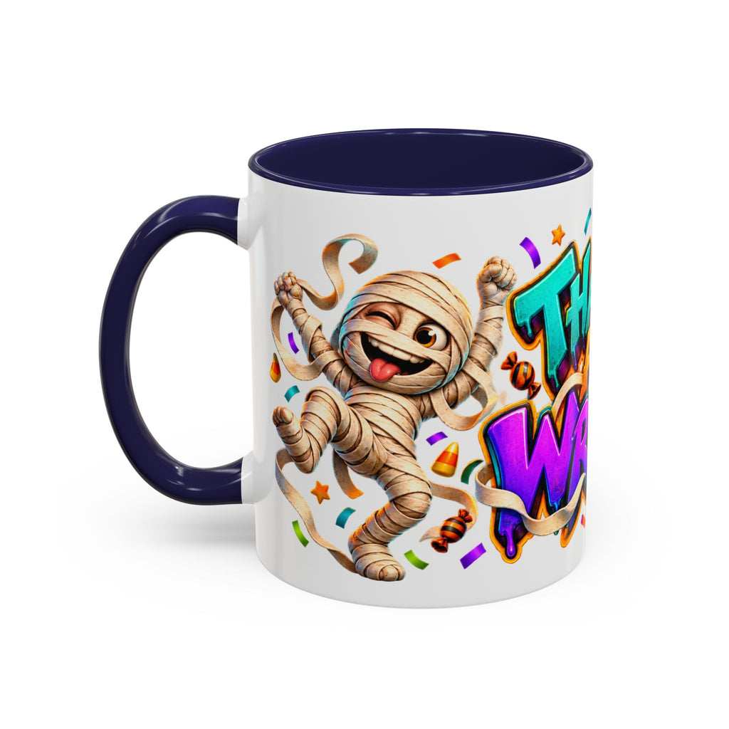 That’s a Wrap Funny Halloween Mummy Party White Mug