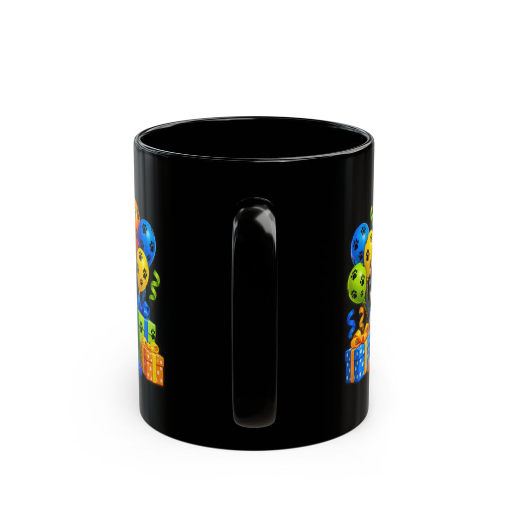 Dalmatian Birthday Mug – Spotted Another Year of Awesome Black Coffee Cup