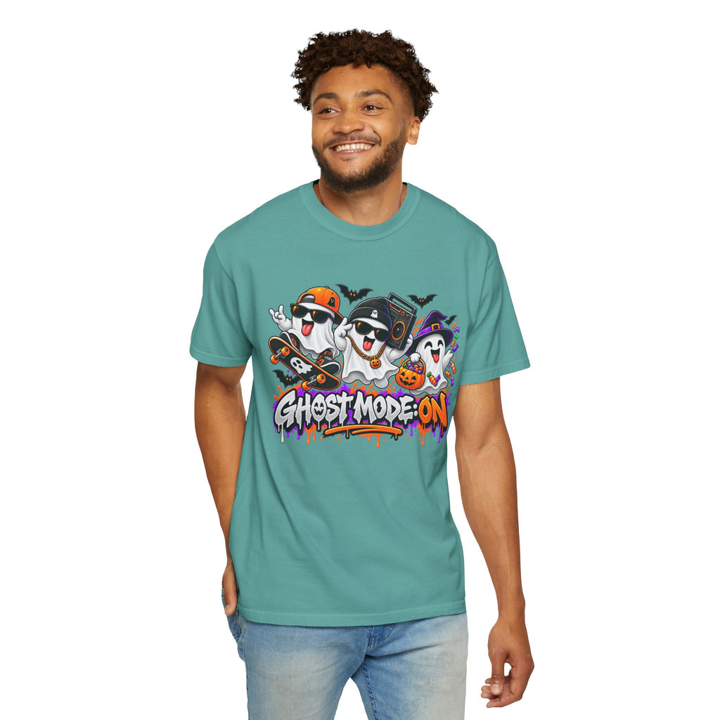 Ghost Mode: ON – Halloween Ghosts Graphic T-Shirt