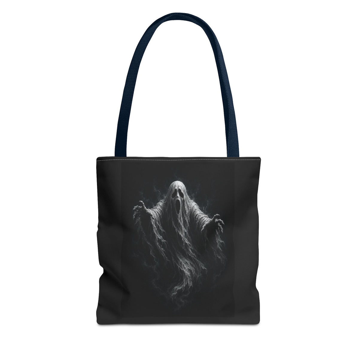 Ghostly Spirit Tote Bag — Spooky Halloween All-Over Print