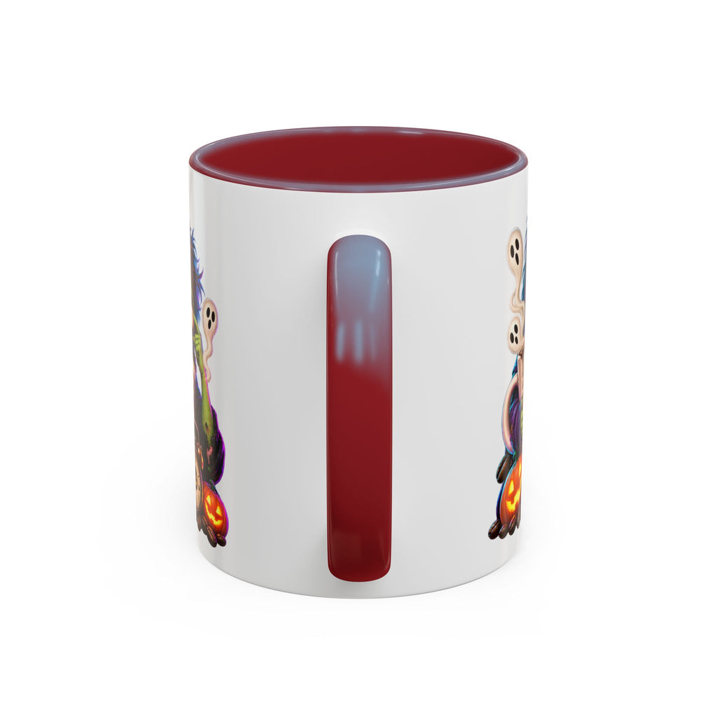 Graveyard Shift Fuel Coffee Zombies Halloween White Mug