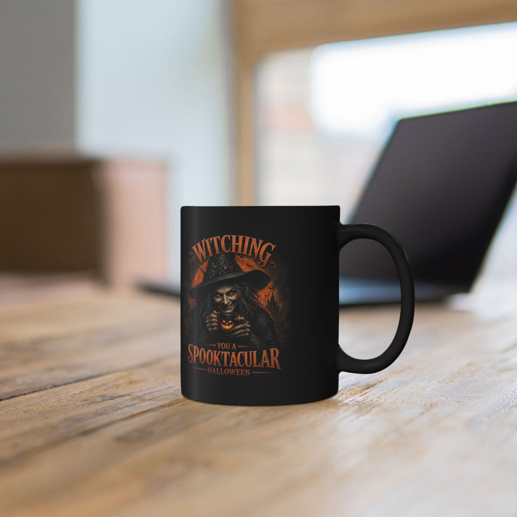 Spooktacular Witch Black Mug (11oz & 15oz)