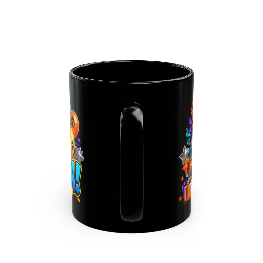 Frenchie Mode Party On French Bulldog Birthday Black Mug
