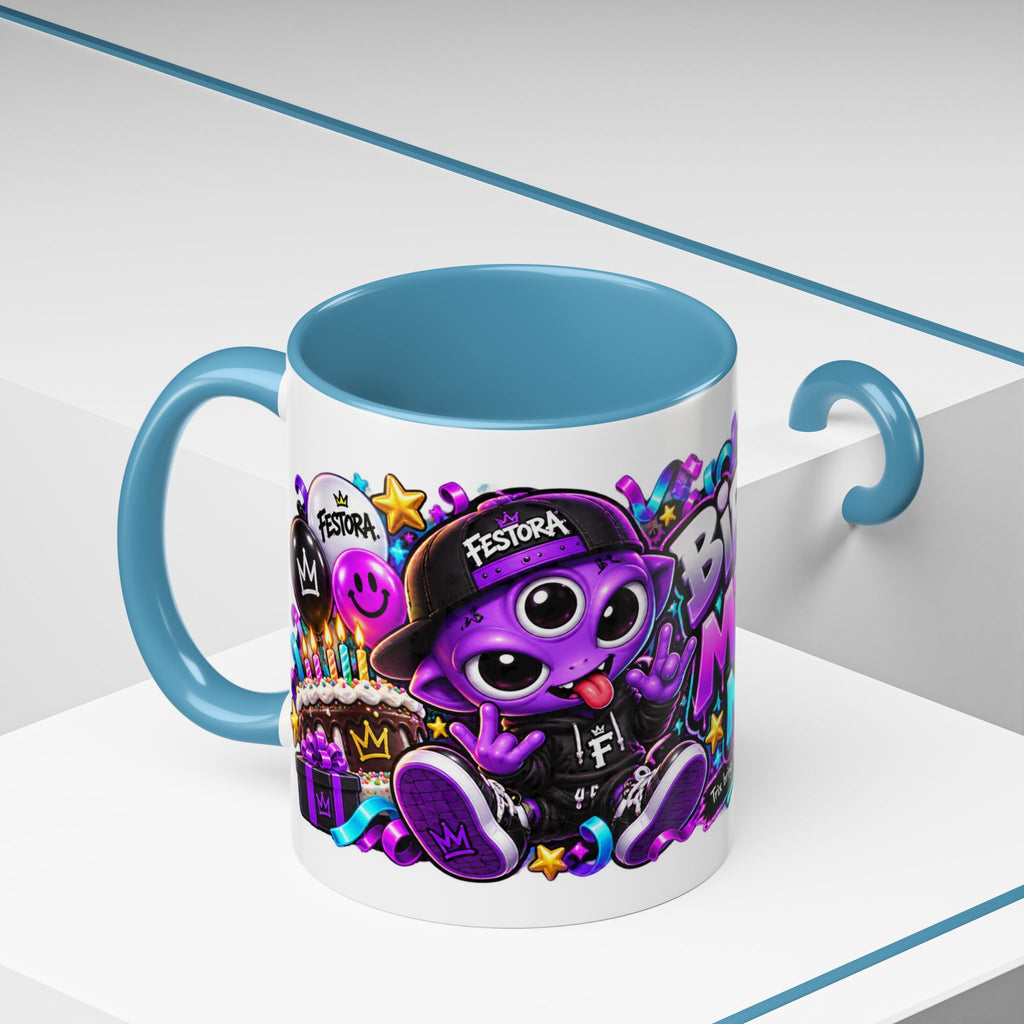 Festora Alien Birthday Mug – Birthday Mischief Mode Coffee Cup