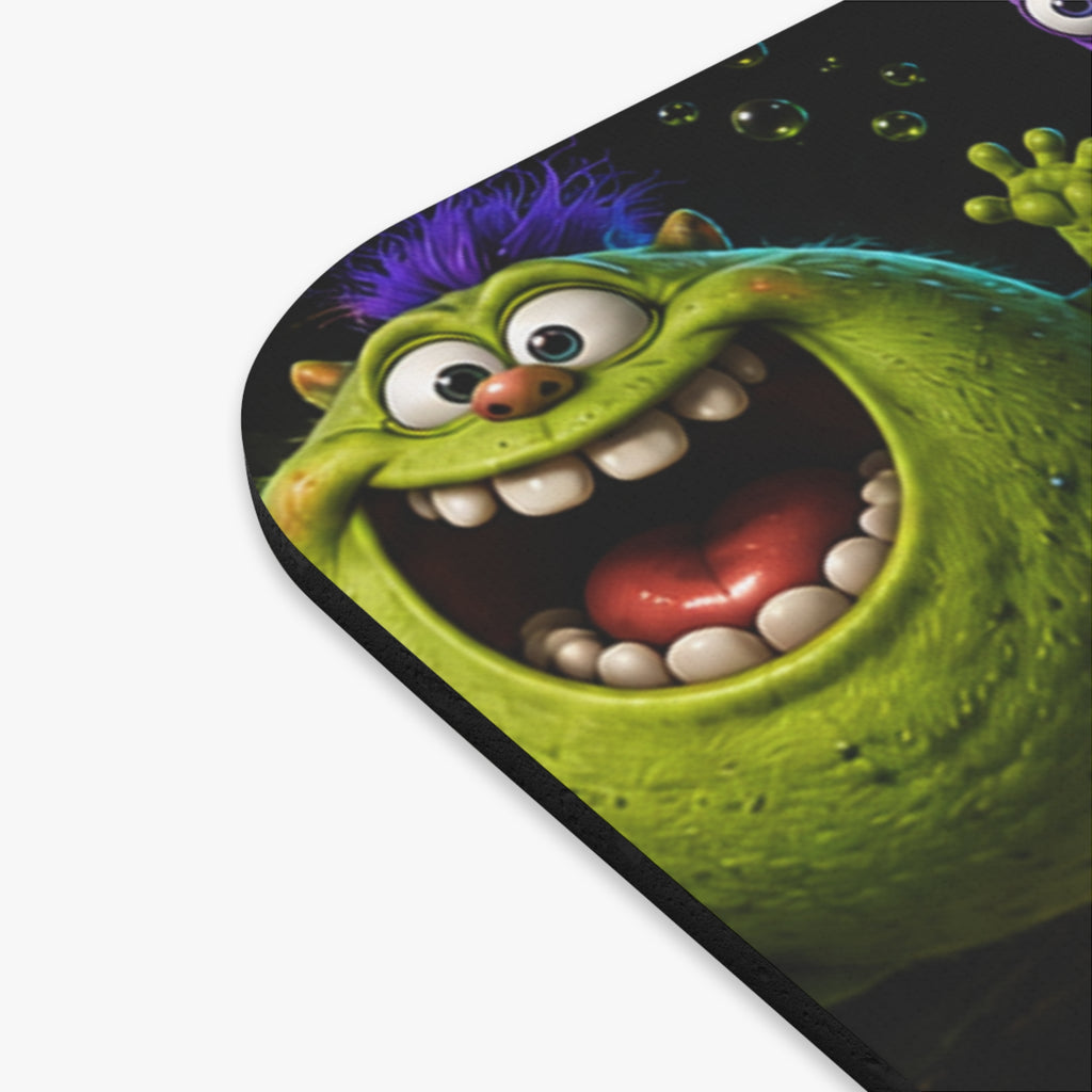 Monster Lab Mouse Pad — Colorful Cartoon Monsters & Potions Design