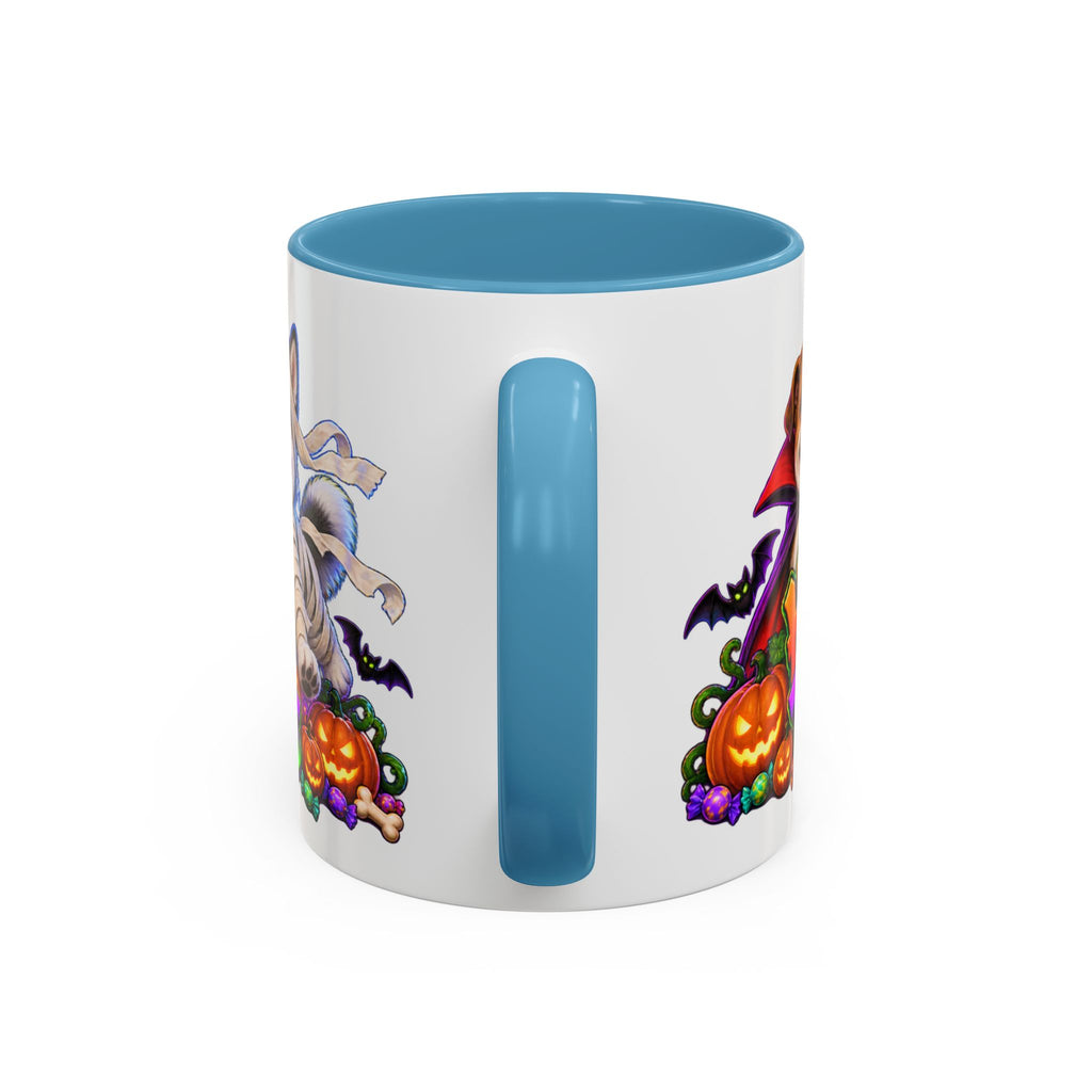 Howl-O-Ween Troublemakers Costume Dogs Halloween White Mug