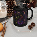 Funny Witches' Night Black Mug — Enchanted  Halloween Wraparound (11oz/15oz)