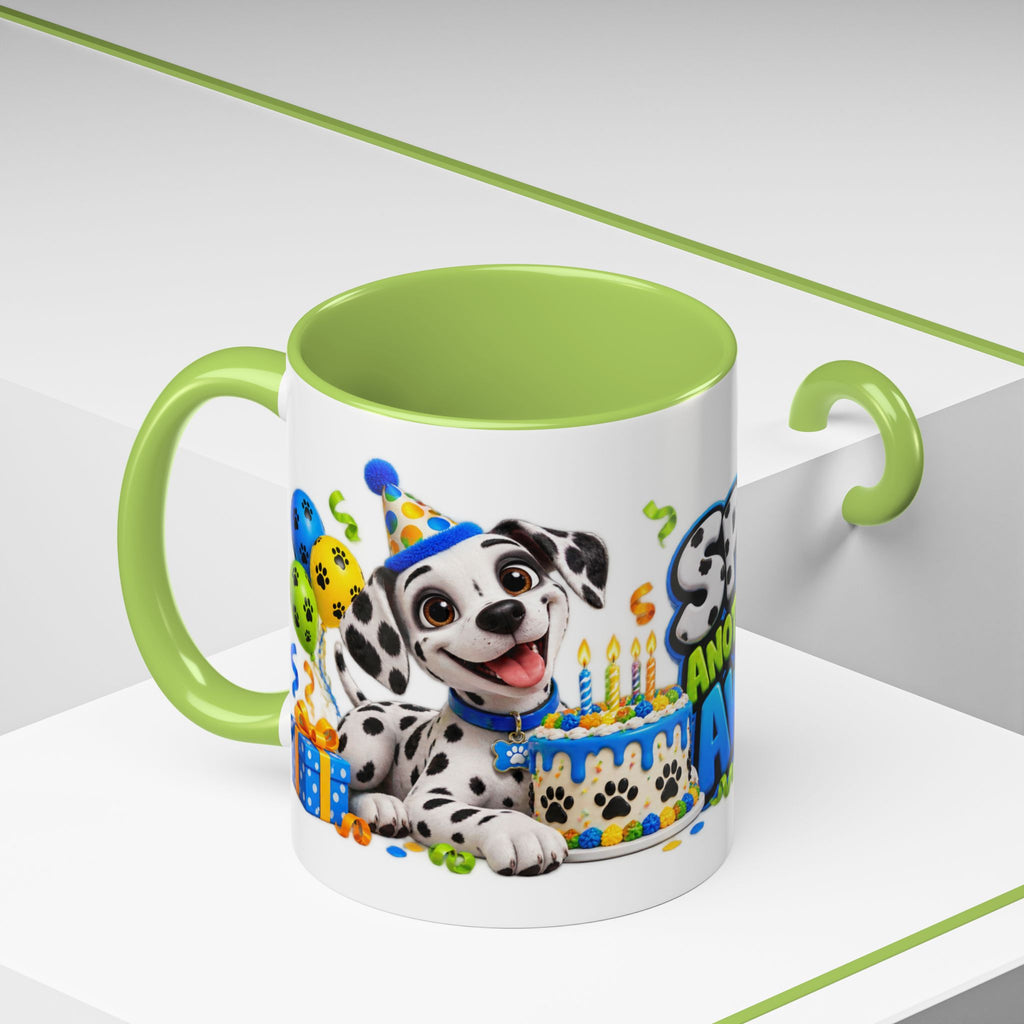 Dalmatian Birthday Mug – Spotted Another Year of Awesome White Coffee Cup