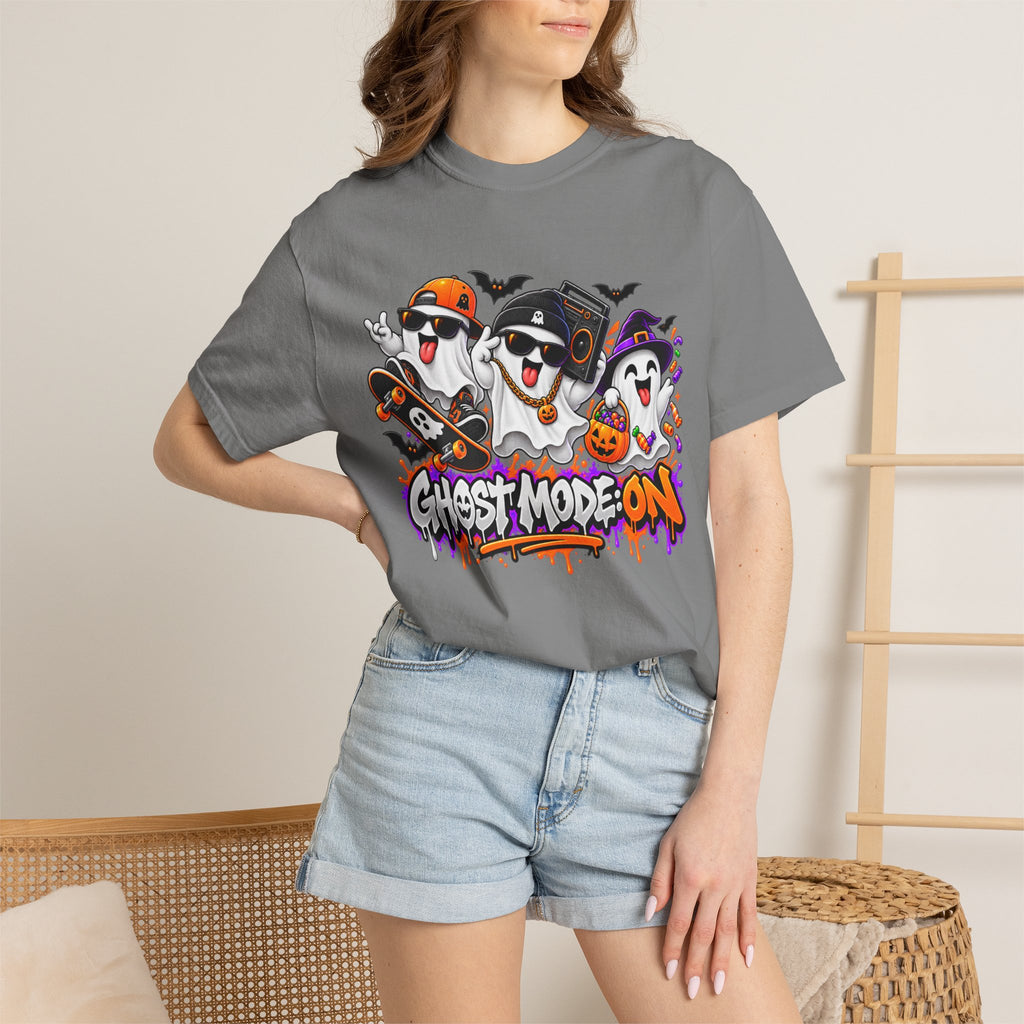Ghost Mode: ON – Halloween Ghosts Graphic T-Shirt