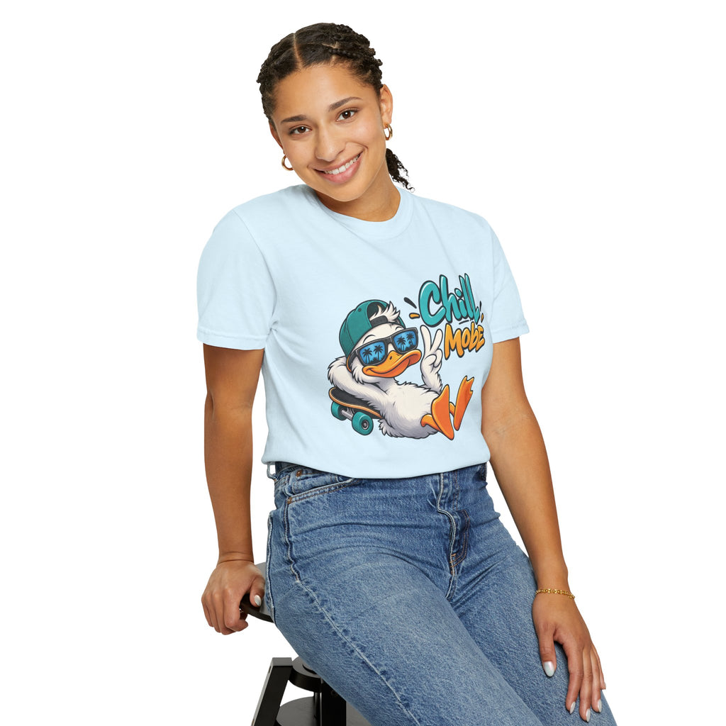 Chill Mode Duck Graphic T-Shirt | Festora Everyday