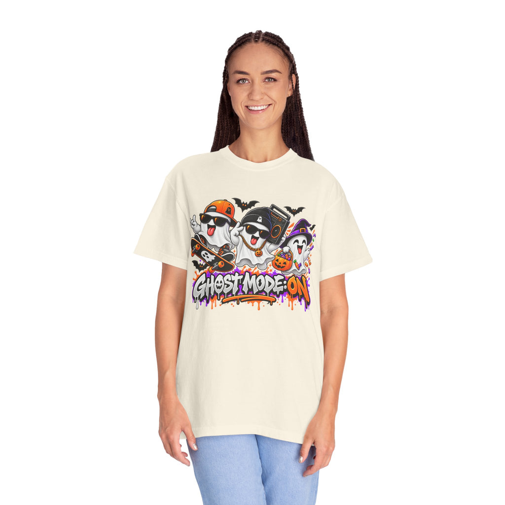 Ghost Mode: ON – Halloween Ghosts Graphic T-Shirt