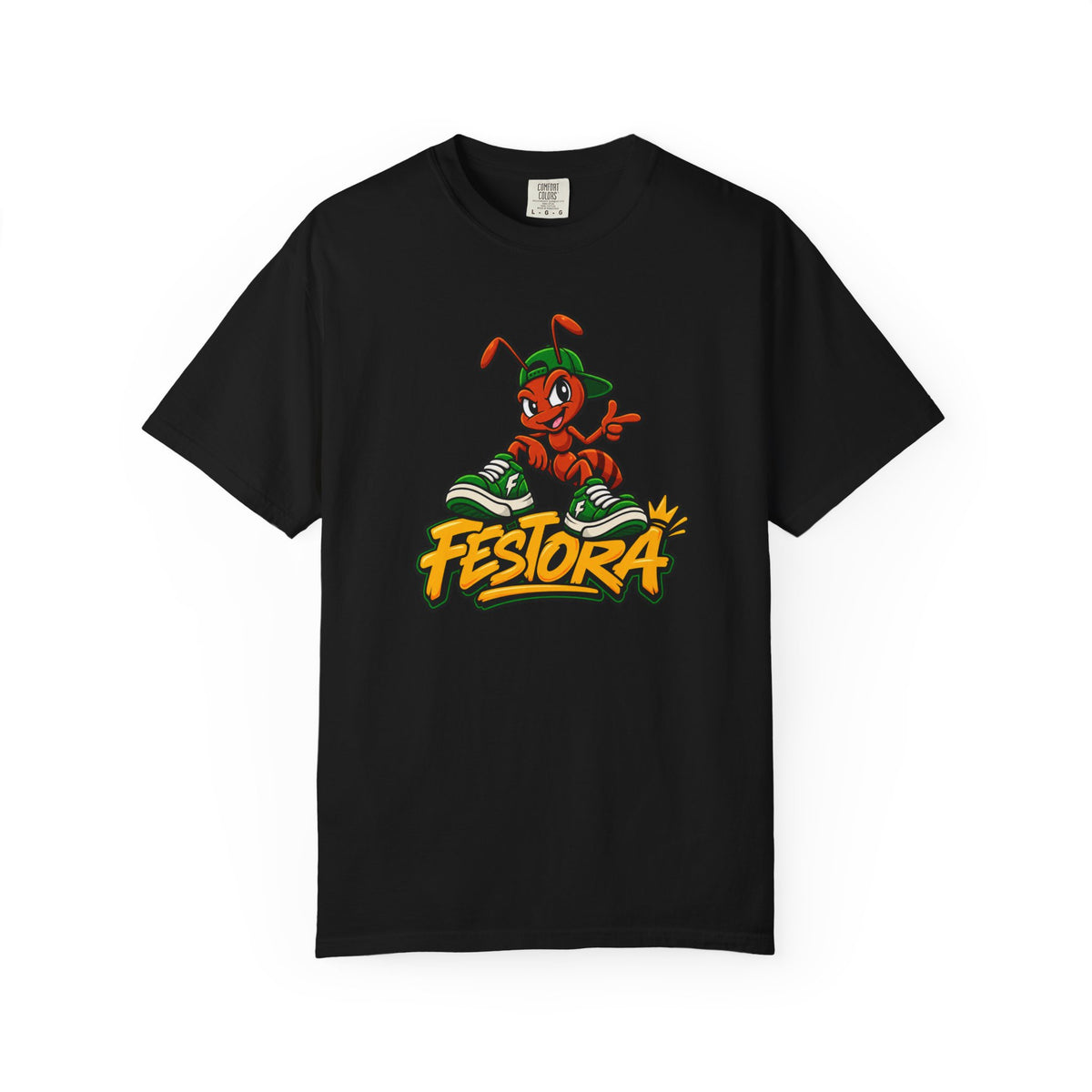 Festora Ant Mascot T-Shirt - Bold Streetwear Graphic Tee