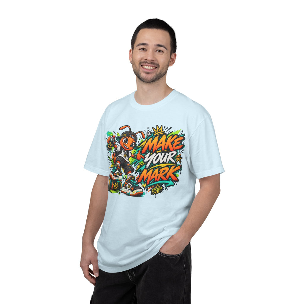 Make Your Mark  Graphic T-Shirt - Streetwear Ant Mascot Design