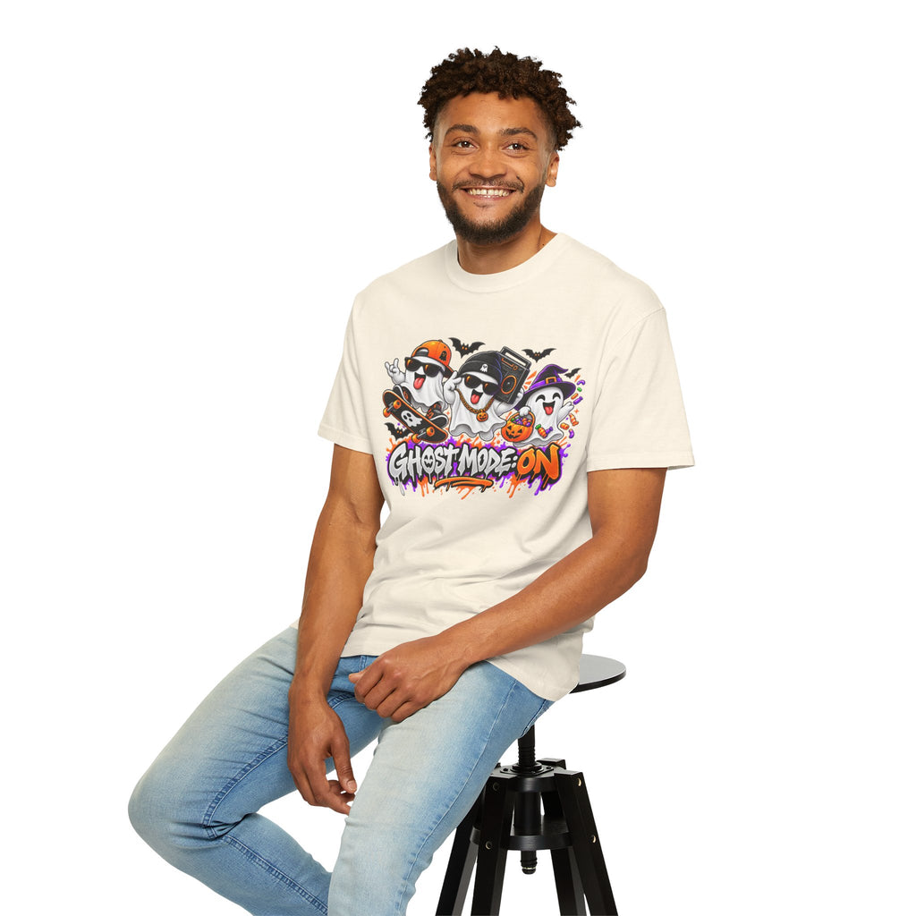 Ghost Mode: ON – Halloween Ghosts Graphic T-Shirt