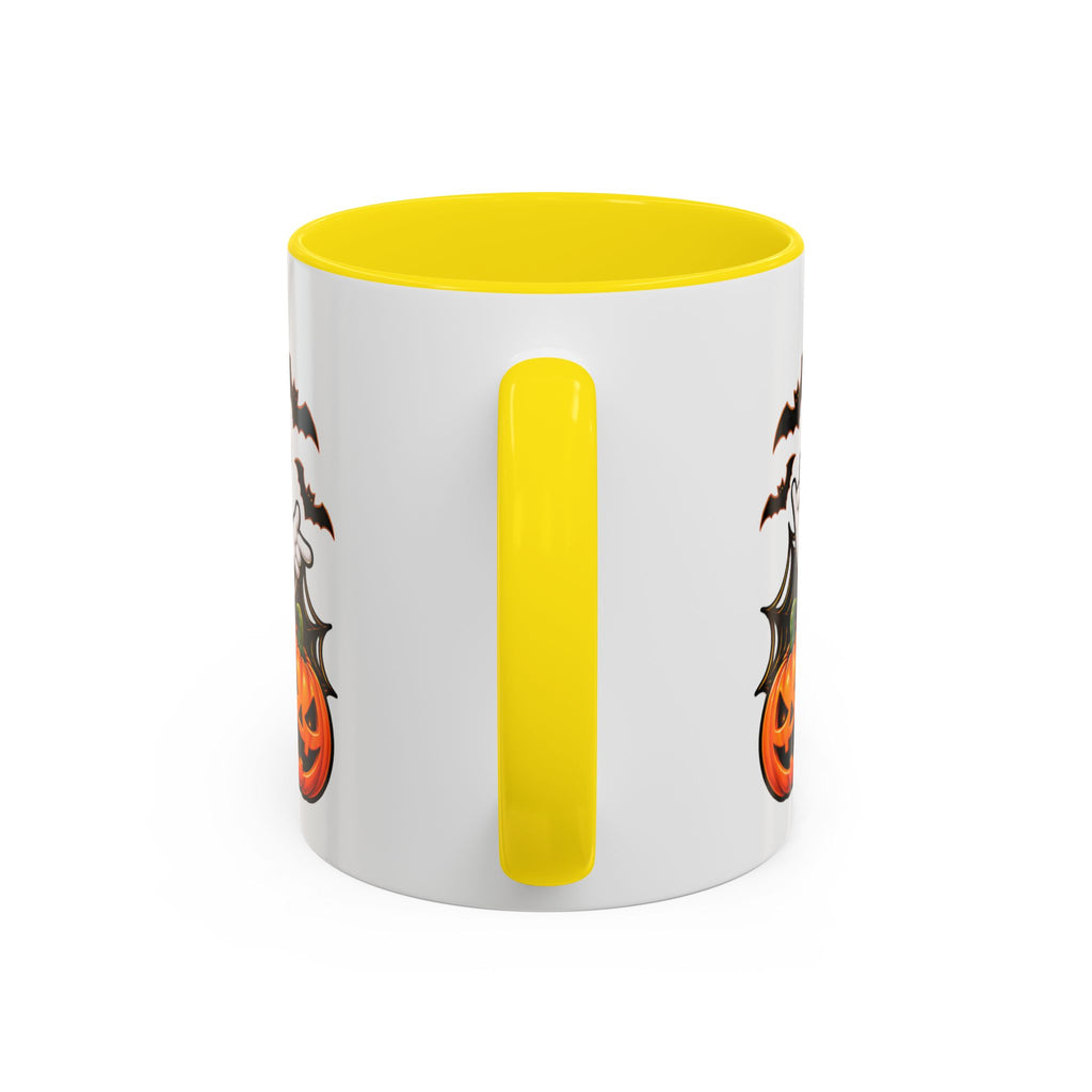 Boo Crew on the Loose Halloween White Mug – Funny Ghosts & Pumpkins
