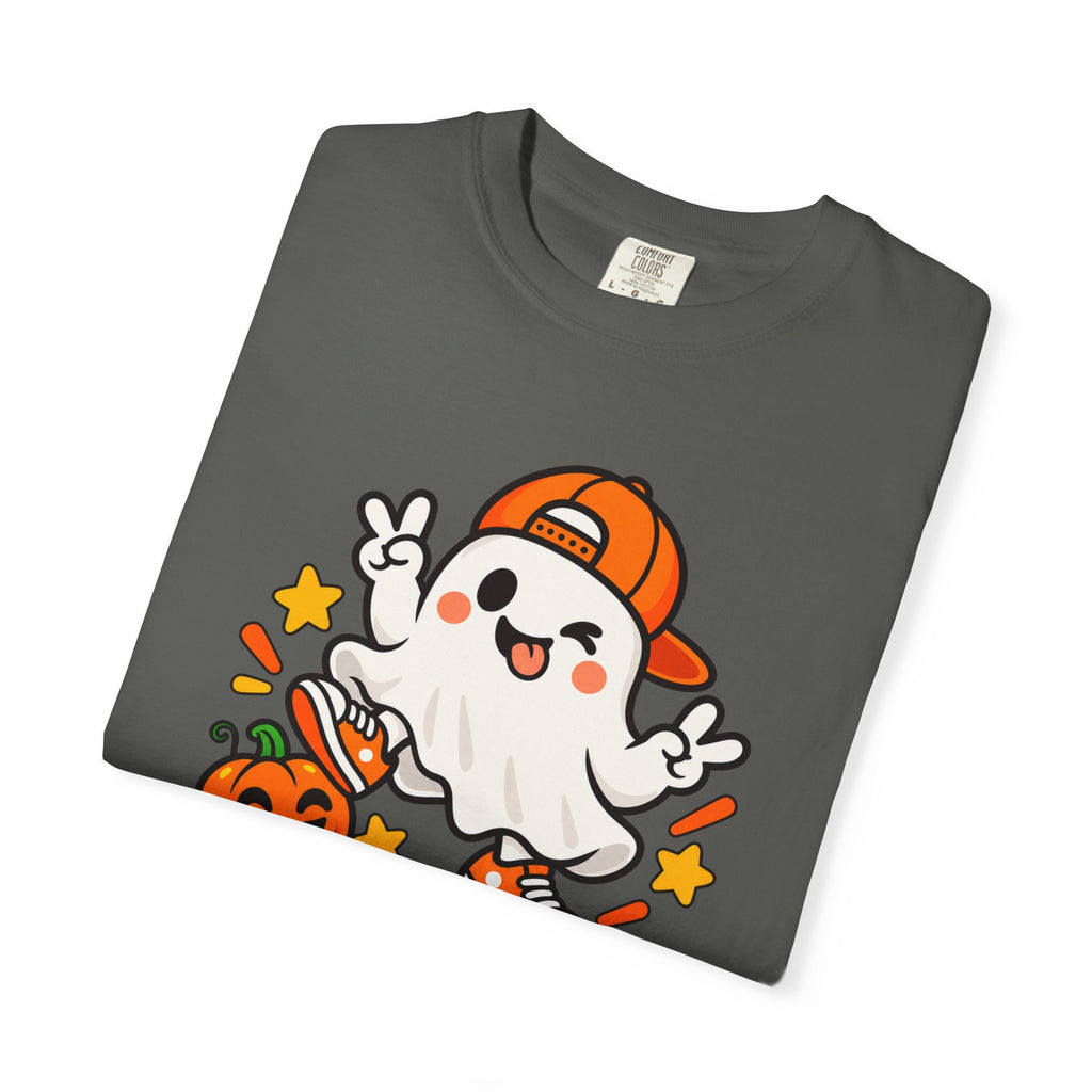 Just Boo It Halloween T-Shirt | Cute Skater Ghost Graphic Tee