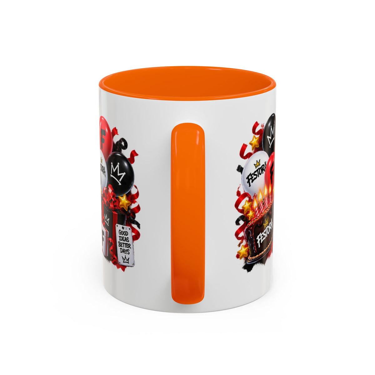 Festora Grafx Birthday Mug – Birthday Level Up Robot Coffee Cup