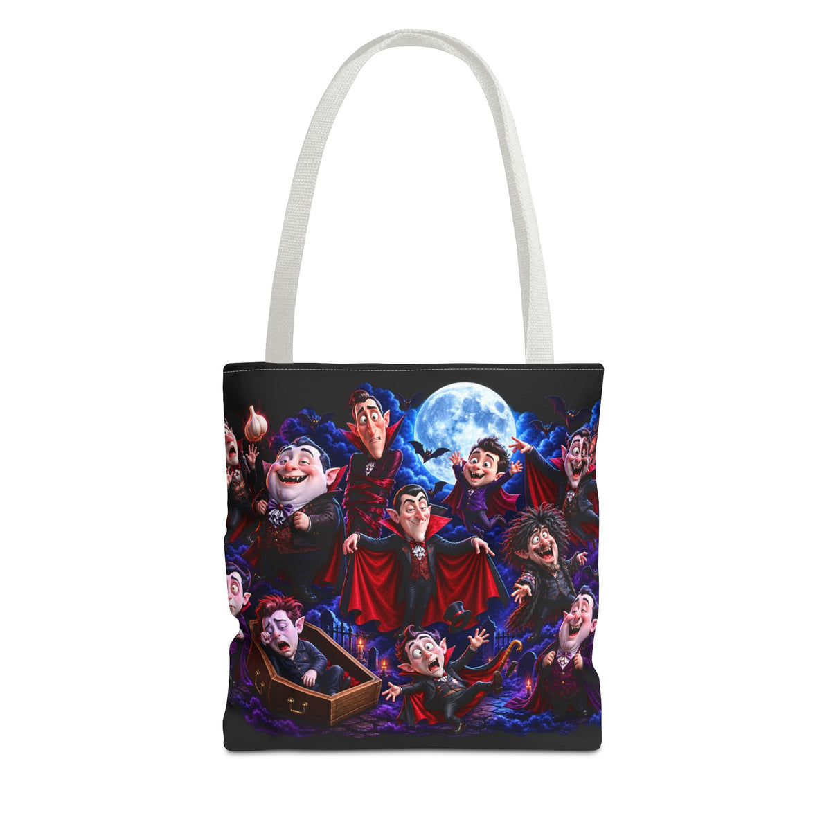 Vampire Night All-Over Print Tote Bag