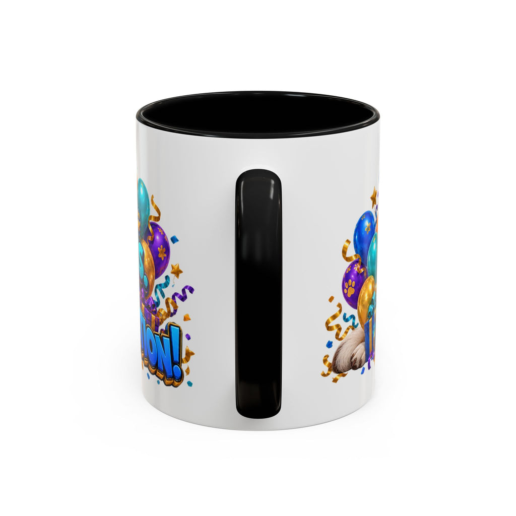 Big Dog Big Wishes Saint Bernard Birthday White Mug