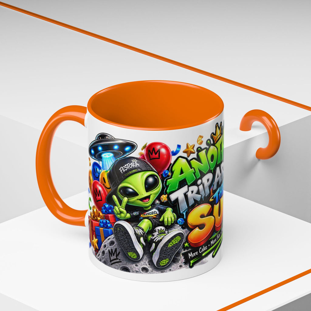 Festora Alien Birthday Mug – Another Trip Around the Sun Coffee Cup