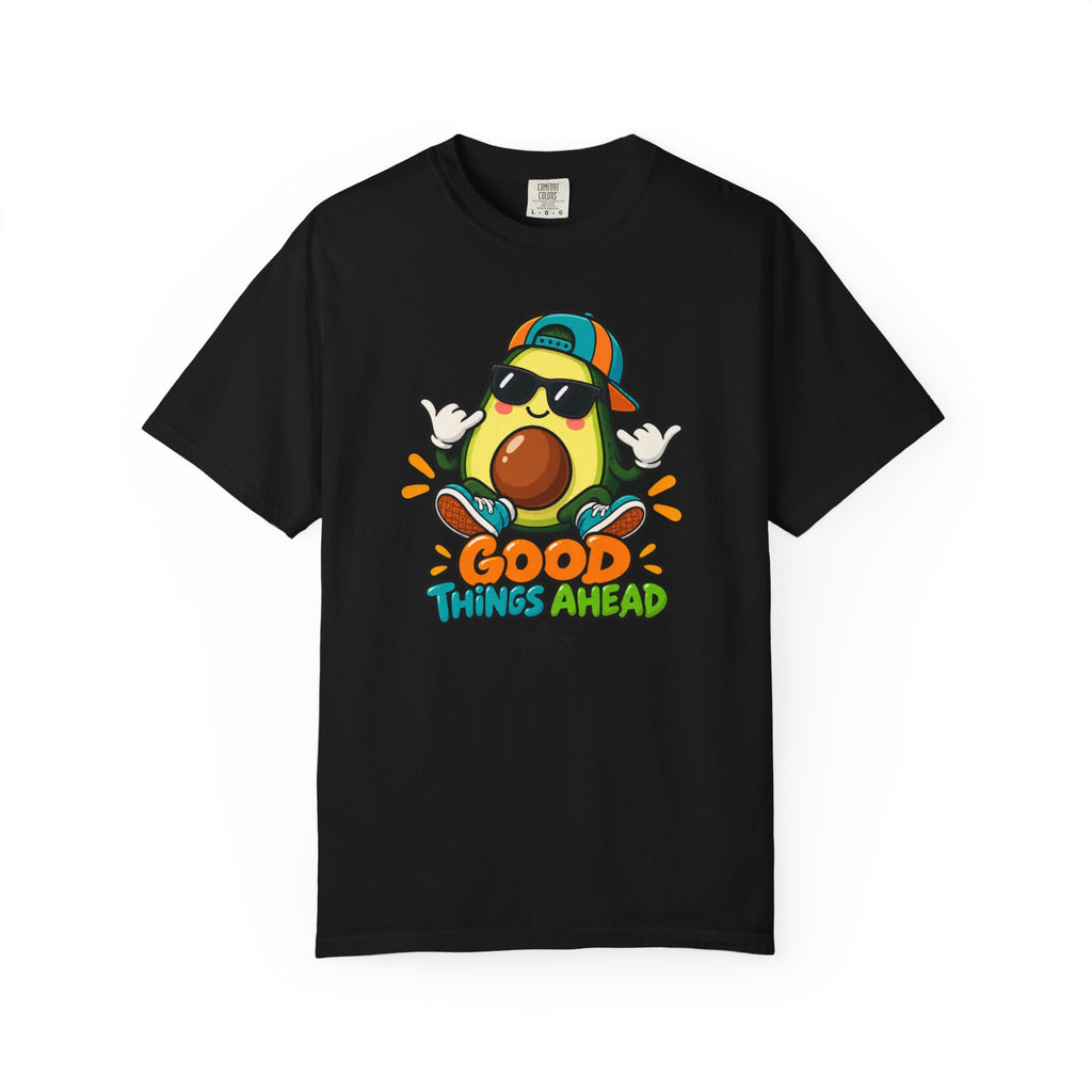 Good Things Ahead Avocado Graphic T-Shirt | Festora Everyday