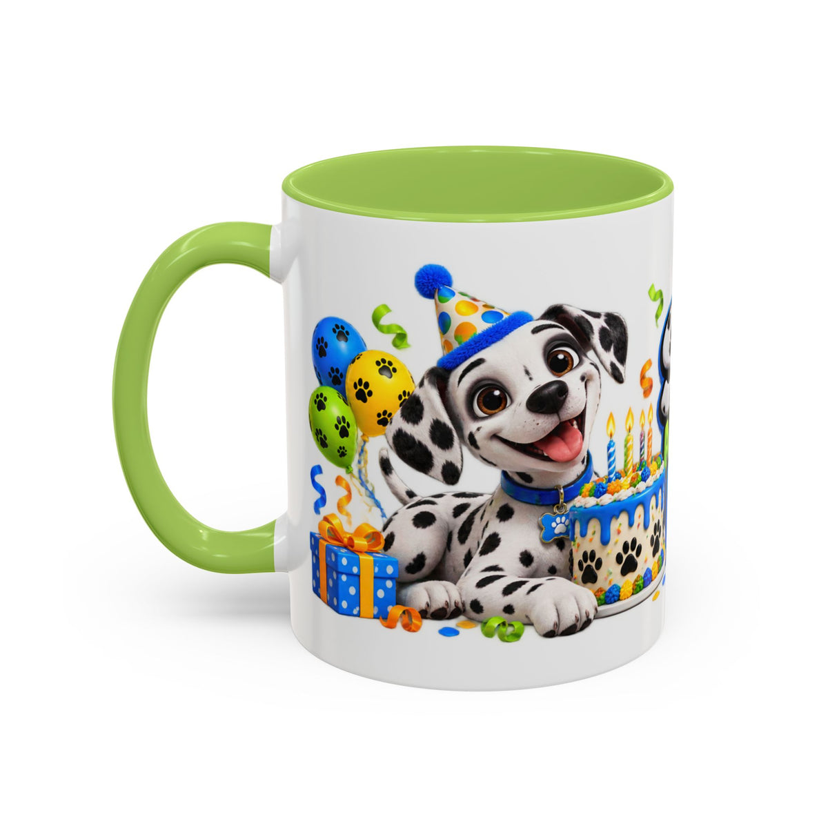Dalmatian Birthday Mug – Spotted Another Year of Awesome White Coffee Cup