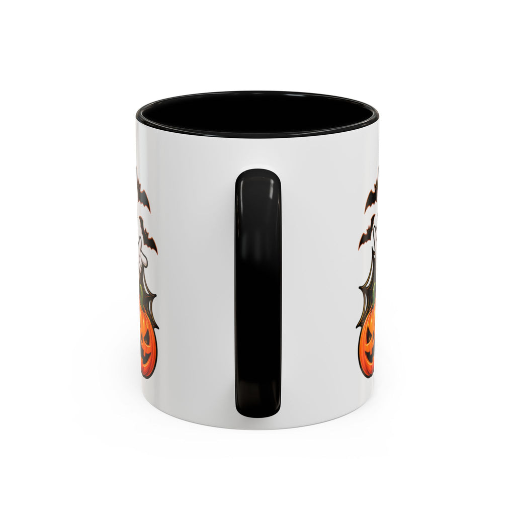 Boo Crew on the Loose Halloween White Mug – Funny Ghosts & Pumpkins