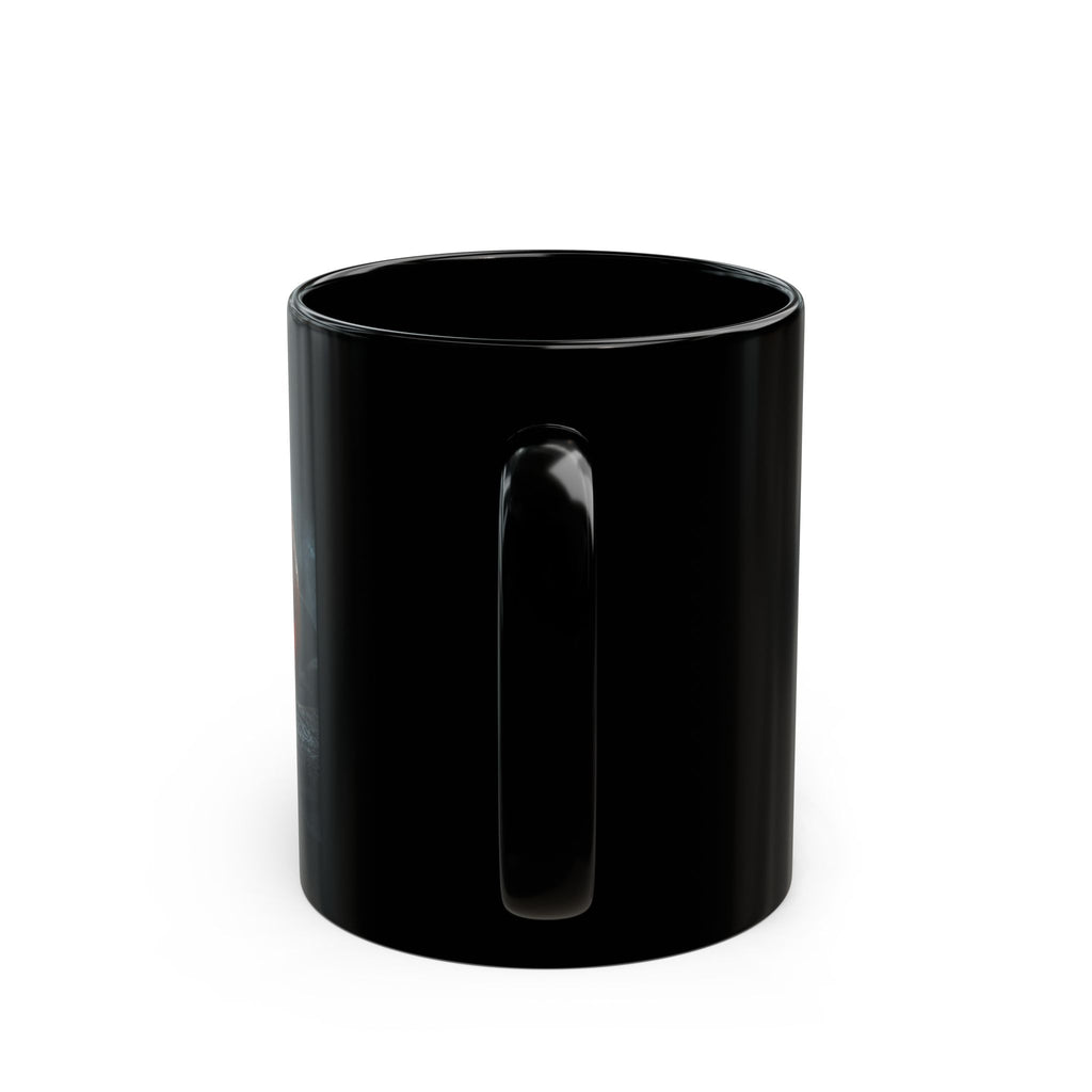 Halloween Pumpkin Mug – "I’m Just Here for the Boos" Black Coffee Cup