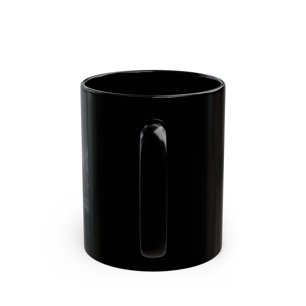 Halloween Pumpkin Mug – "I’m Just Here for the Boos" Black Coffee Cup