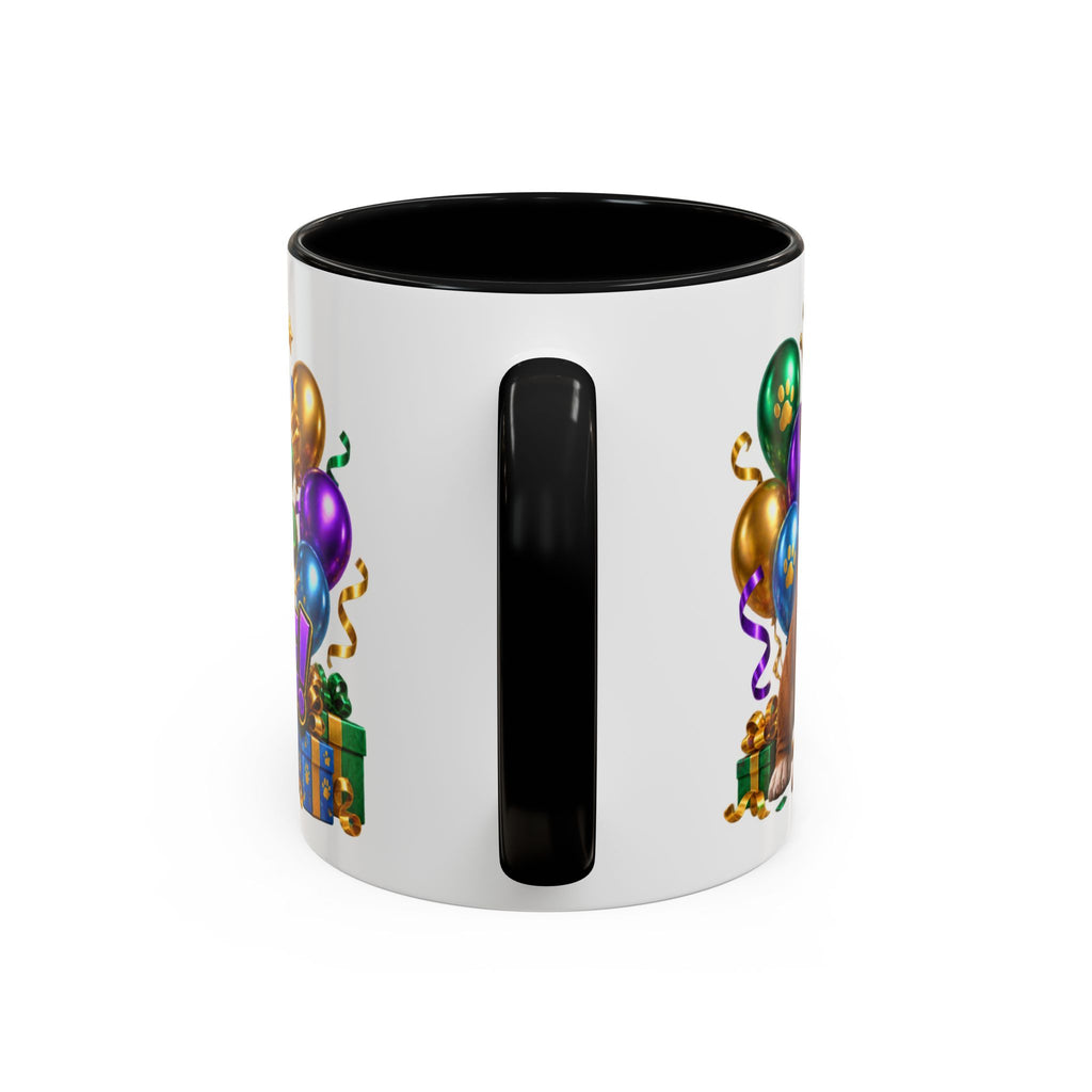 Built to Party English Bulldog Birthday White Mug