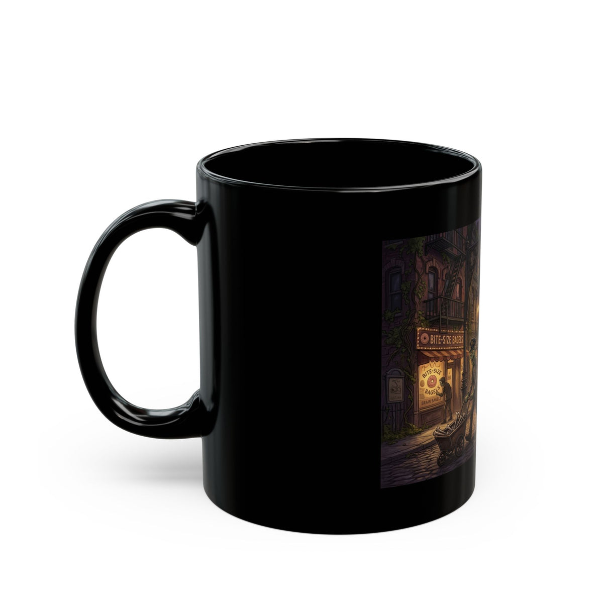 Halloween Zombie Parade Mug — "NYC: The City That Never Sleeps... Welcome to the Undead Parade"