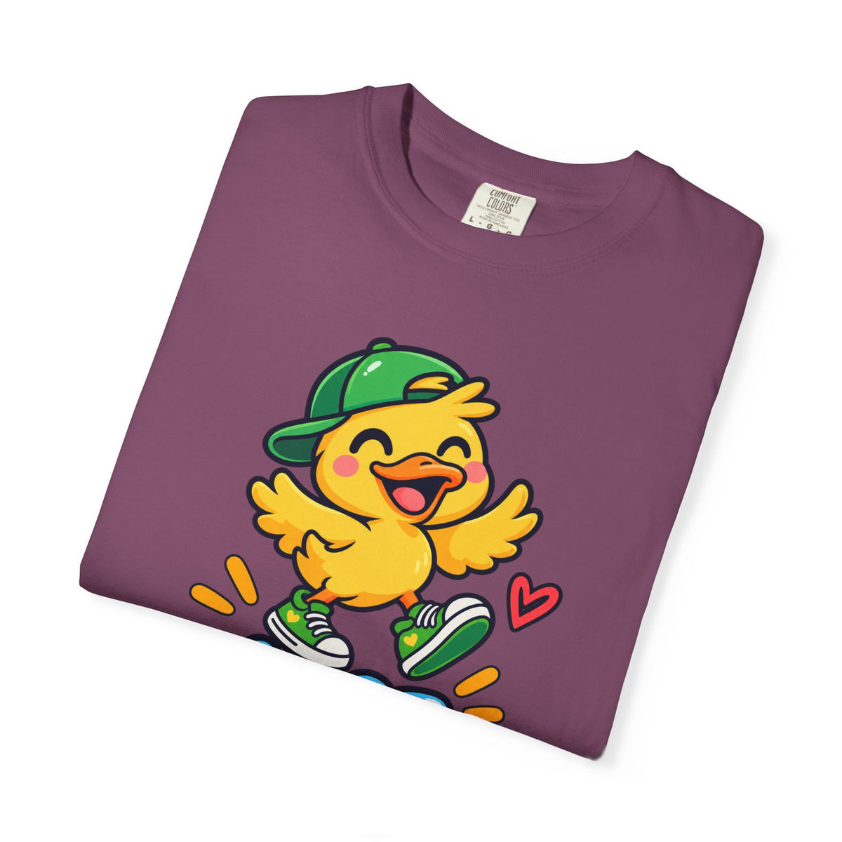 Just Ducky! – Cute Happy Duck Graphic T-Shirt