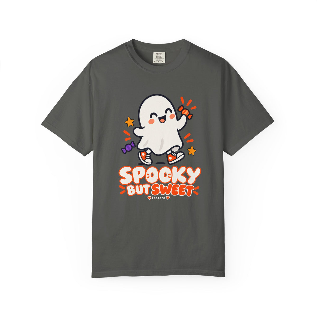 Spooky but Sweet Ghost T-Shirt | Cute Halloween Graphic Tee