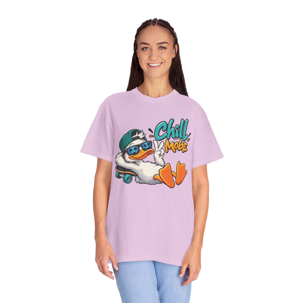 Chill Mode Duck Graphic T-Shirt | Festora Everyday