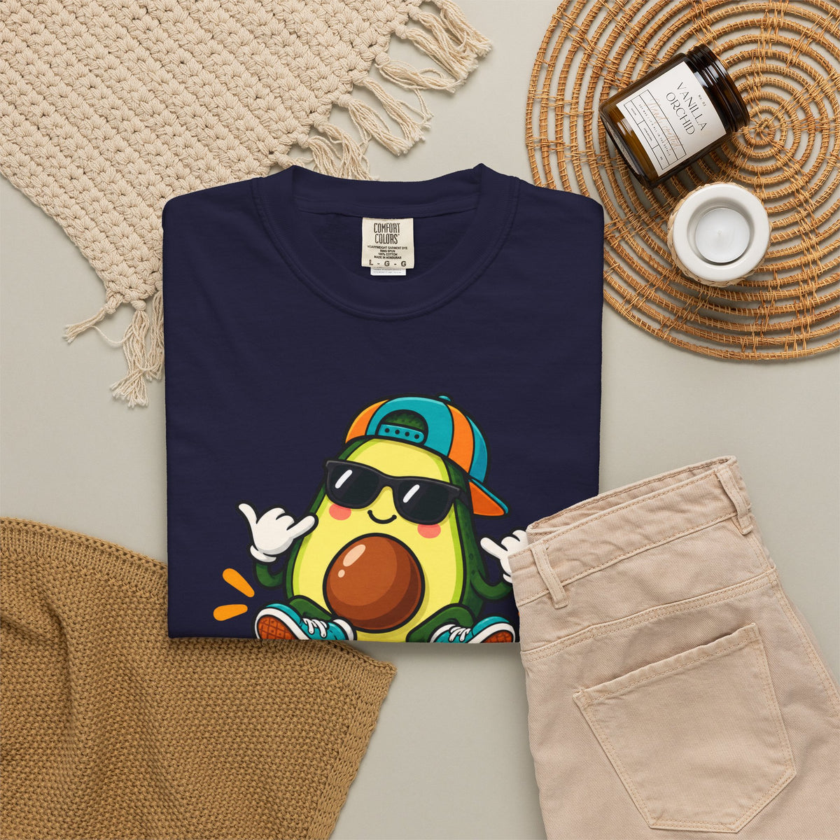 Good Things Ahead Avocado Graphic T-Shirt | Festora Everyday
