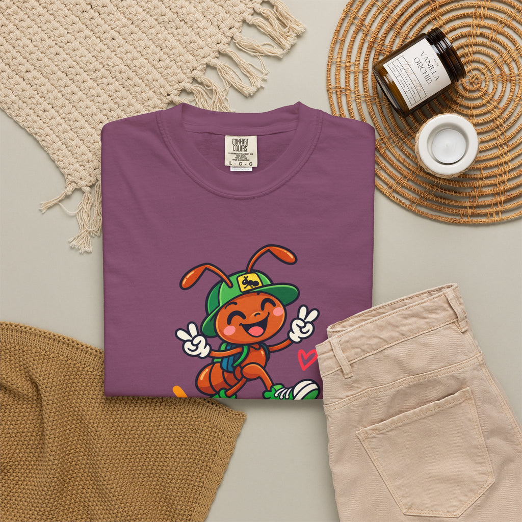 Good Vibes – Happy Ant Graphic T-Shirt
