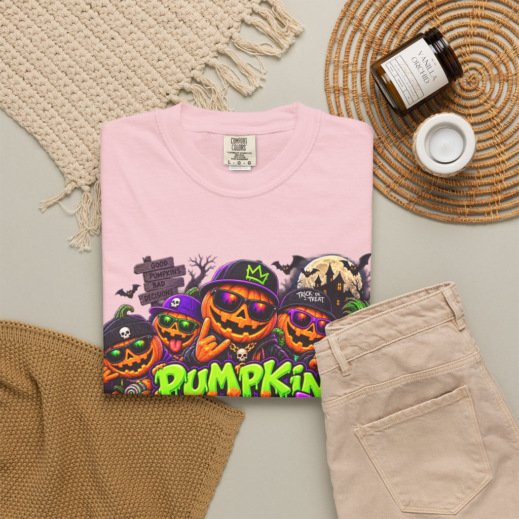 Pumpkin Crew Halloween T-Shirt – Funny Jack O’ Lantern Graphic Tee