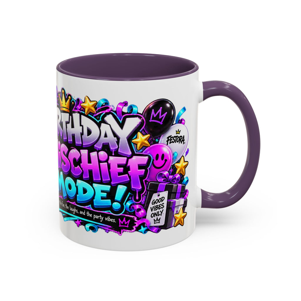 Festora Alien Birthday Mug – Birthday Mischief Mode Coffee Cup