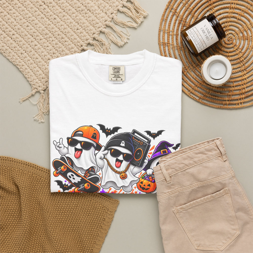 Ghost Mode: ON – Halloween Ghosts Graphic T-Shirt