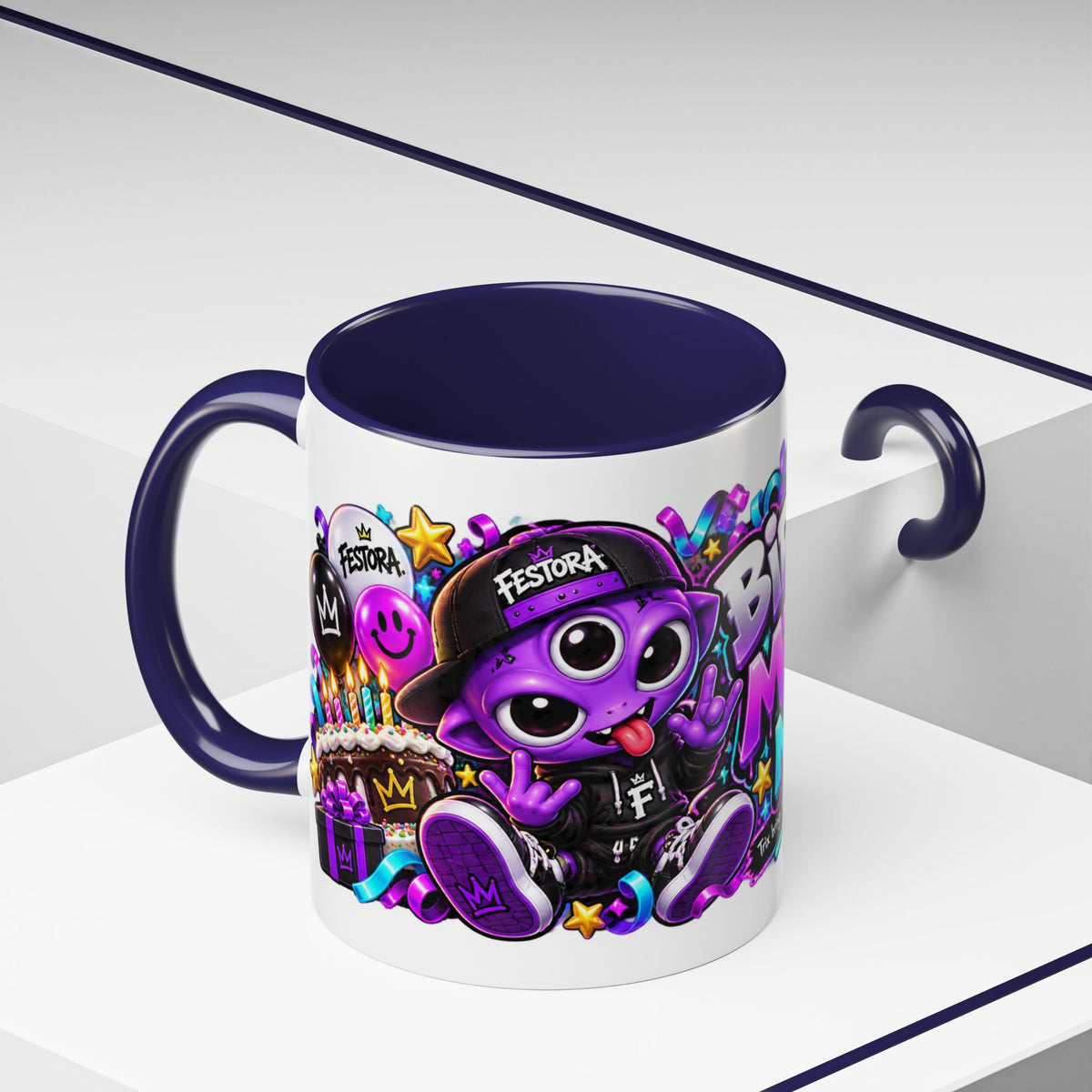 Festora Alien Birthday Mug – Birthday Mischief Mode Coffee Cup