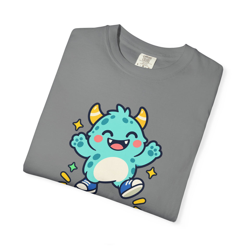 Stay Monster Happy – Cute Monster Graphic T-Shirt